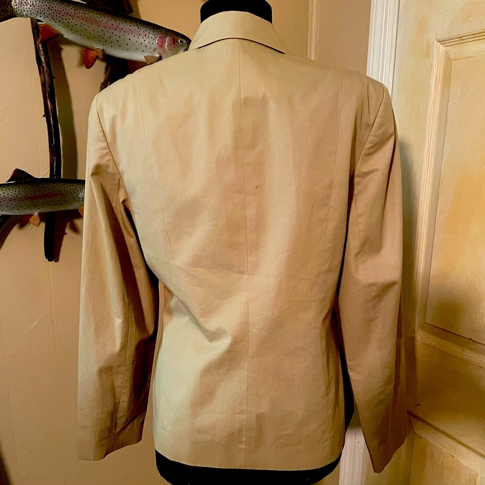 Ann Taylor cotton silk lining blazer
